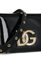 Usnjena aktovka Dolce & Gabbana 	črna	