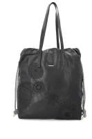 nakupovalna torba/vrečka dark amber Desigual 	črna	