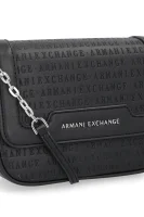 naramna torba Armani Exchange 	črna	