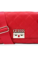 naramna torba/damska torbica brez ročajev Guess 	rdeča	