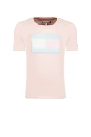 t-shirt | regular fit Tommy Hilfiger 	prašno roza	