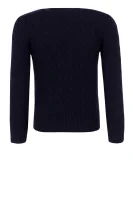 volneni pulover | regular fit | z dodatkom kašmirja POLO RALPH LAUREN 	temno modra	