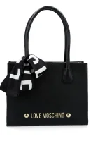 kovček + ruta Love Moschino 	črna	