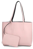 nakupovalna torba + torbica za okoli pasu CALVIN KLEIN JEANS 	roza	