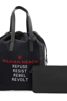 vrečka + torbica za okoli pasu castine Silvian Heach 	črna	
