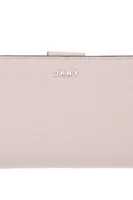 skórzany denarnica bryant DKNY 	nude	