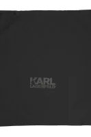 skórzana nakupovalna torba Karl Lagerfeld 	črna	