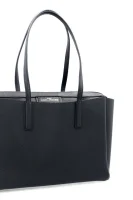 skórzana nakupovalna torba the protege Marc Jacobs 	črna	