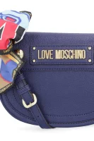 naramna torba + ruta Love Moschino 	temno modra	