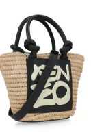 nakupovalna torba + torbica za okoli pasu Kenzo 	peščena	