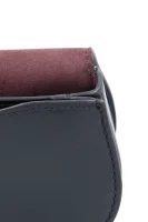 skórzana torbica za okoli pasu nerka/naramna torba saddle Coach 	črna	