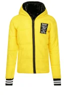 Dvostranska jakna | Regular Fit DKNY Kids 	rumena	