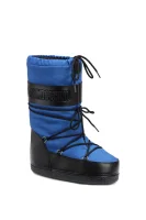 zimski čevlji Love Moschino 	modra	