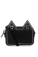 naramna torba/damska torbica brez ročajev Karl Lagerfeld 	črna	