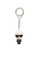obesek za ključe ikonik Karl Lagerfeld 	črna	