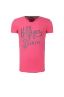 t-shirt ame Tommy Hilfiger 	roza	