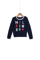 pulover hilfiger mini Tommy Hilfiger 	temno modra	