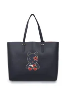 nakupovalna torba super mascot Tommy Hilfiger 	temno modra	