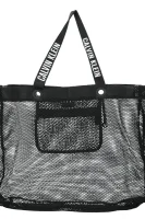 torba za plažo Calvin Klein Swimwear 	črna	