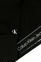 Bluza | Cropped Fit CALVIN KLEIN JEANS 	črna	