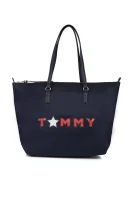 nakupovalna torba poppy star Tommy Hilfiger 	temno modra	