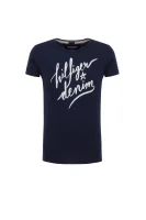 t-shirt Tommy Hilfiger 	temno modra	