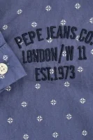 srajca cathal | regular fit Pepe Jeans London 	modra	