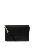 naramna torba/damska torbica brez ročajev frame Calvin Klein 	črna	