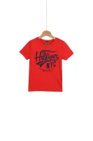 t-shirt logo Tommy Hilfiger 	rdeča	