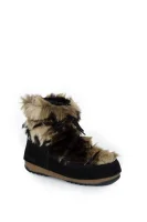 zimski čevlji low fur Moon Boot 	črna	