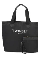 nakupovalna torba + torbica za okoli pasu TWINSET 	črna	
