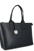 nakupovalna torba Emporio Armani 	črna	
