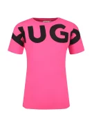 Majica | Regular Fit HUGO KIDS 	roza	