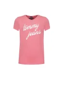 t-shirt Tommy Hilfiger 	roza	