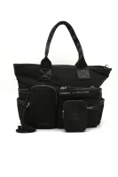 Nakupovalna torba 2v1 + torbica Desigual 	črna	