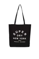 nakupovalna torba 90s sports Superdry 	črna	