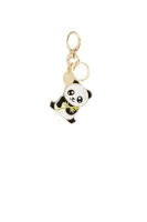 obesek za ključe panda Liu Jo 	črna	