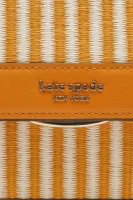 Usnjena aktovka Kate Spade 	oranžna	