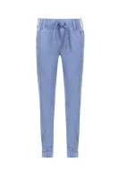 hlače jogger mara Pepe Jeans London 	svetlo modra barva	