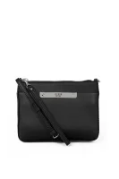 naramna torba / damska torbica brez ročajev britta mini Guess 	črna	