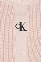 Pulover | Regular Fit CALVIN KLEIN JEANS 	roza	