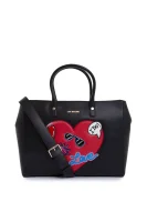 nakupovalna torba Love Moschino 	črna	
