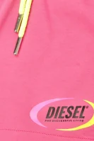 Kratke hlače | Regular Fit Diesel 	roza	