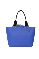 dvostranska nakupovalna torba isa Calvin Klein 	modra	