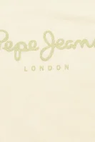 Majica HANA GLITTER | Regular Fit Pepe Jeans London 	smetanasta	