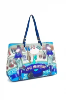 nakupovalna torba charming bag Love Moschino 	temno modra	
