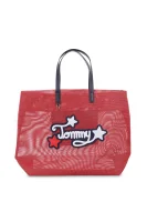 nakupovalna torba th summer tote patch Tommy Hilfiger 	rdeča	