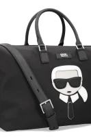 potovalna torba Karl Lagerfeld 	črna	