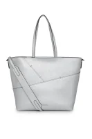 nakupovalna torba luna Calvin Klein 	srebrna	
