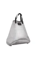 nahrbtnik/nakupovalna torba Love Moschino 	srebrna	